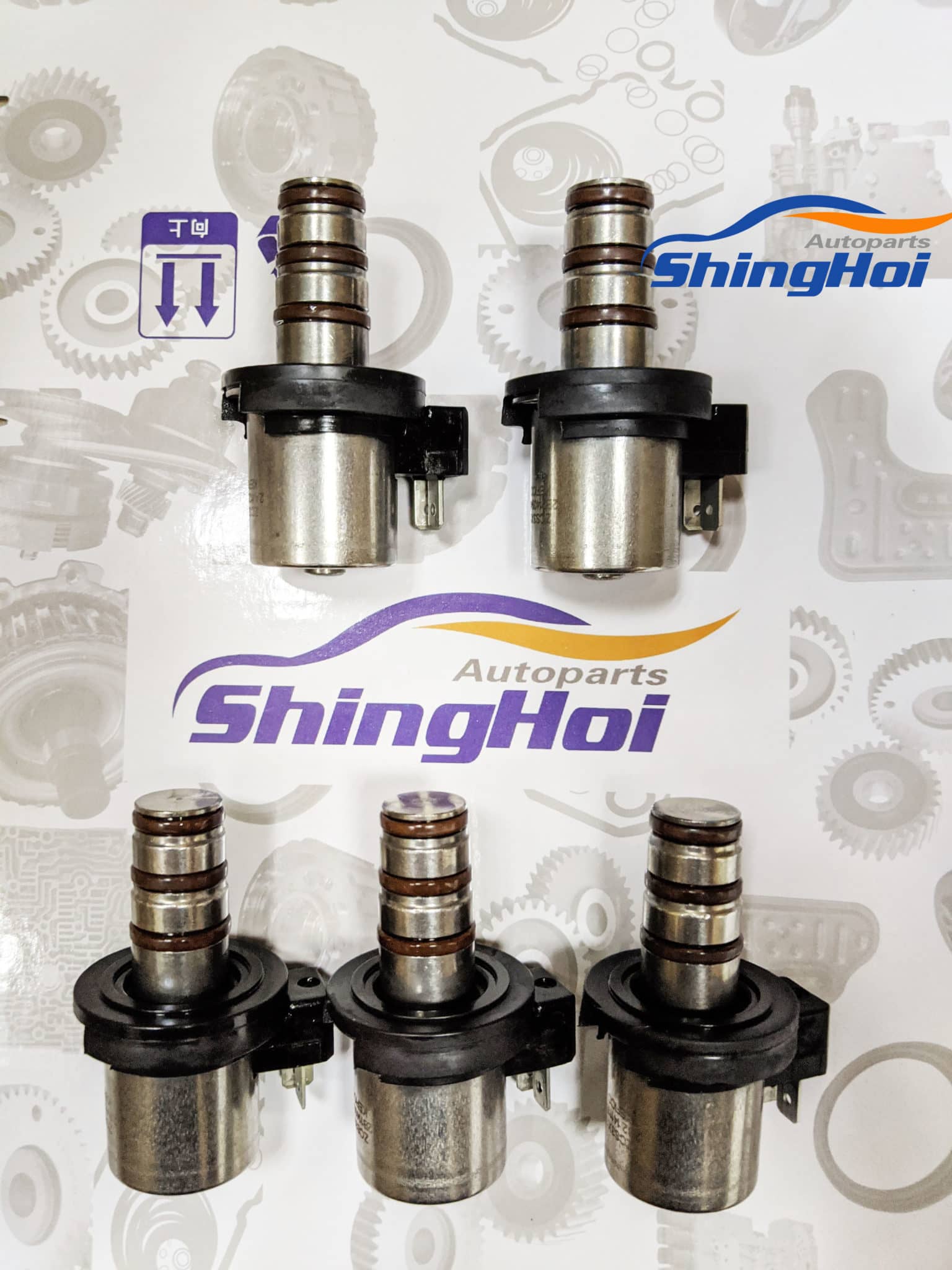 TRANSPEED 6F35 Transmission Solenoid Kit - 7-Piece For Ford Escape, Edge, Explorer & More