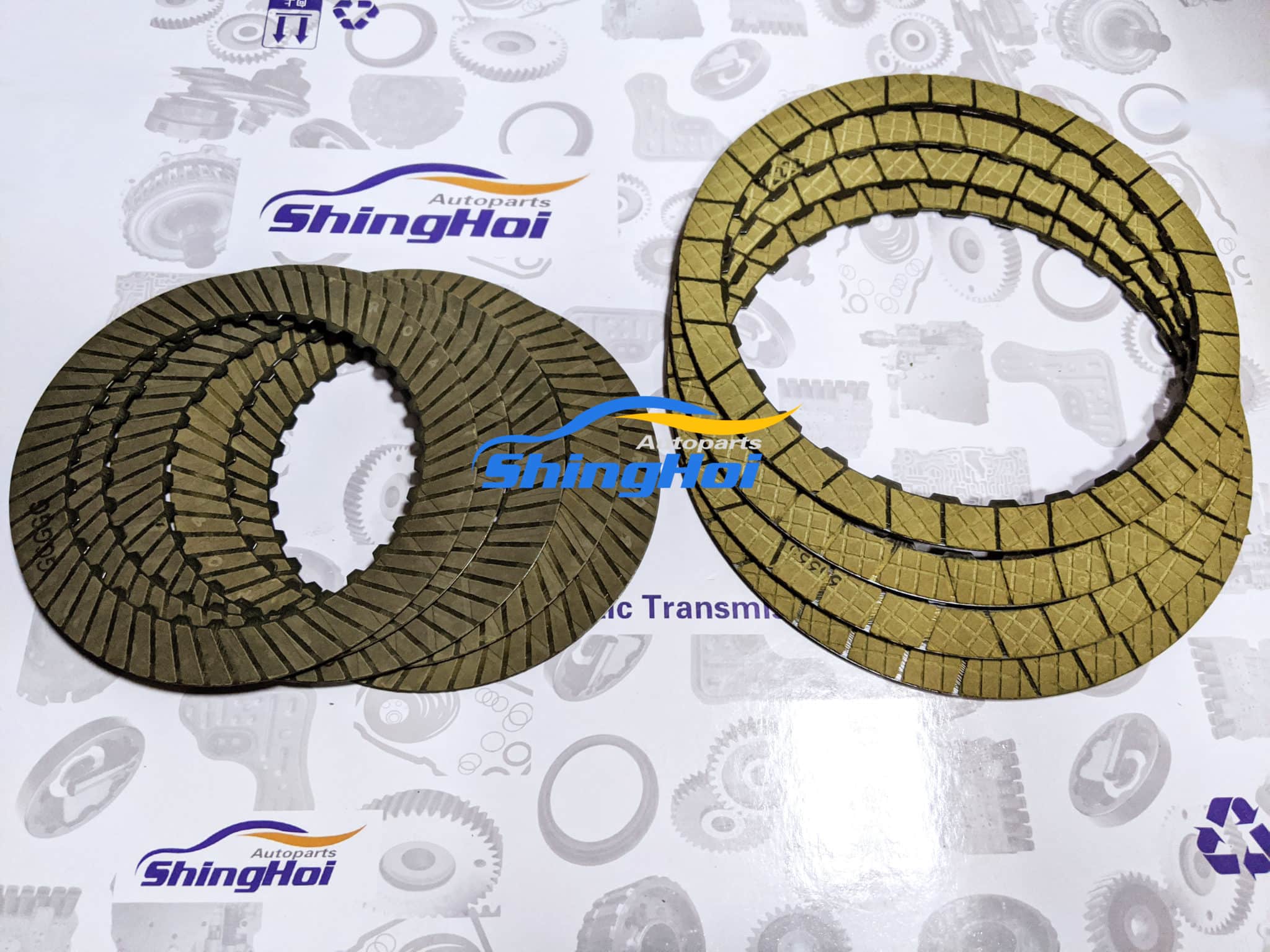 Genuine DQ250 02E 0D9 Automatic Transmission Friction Plates Sheng