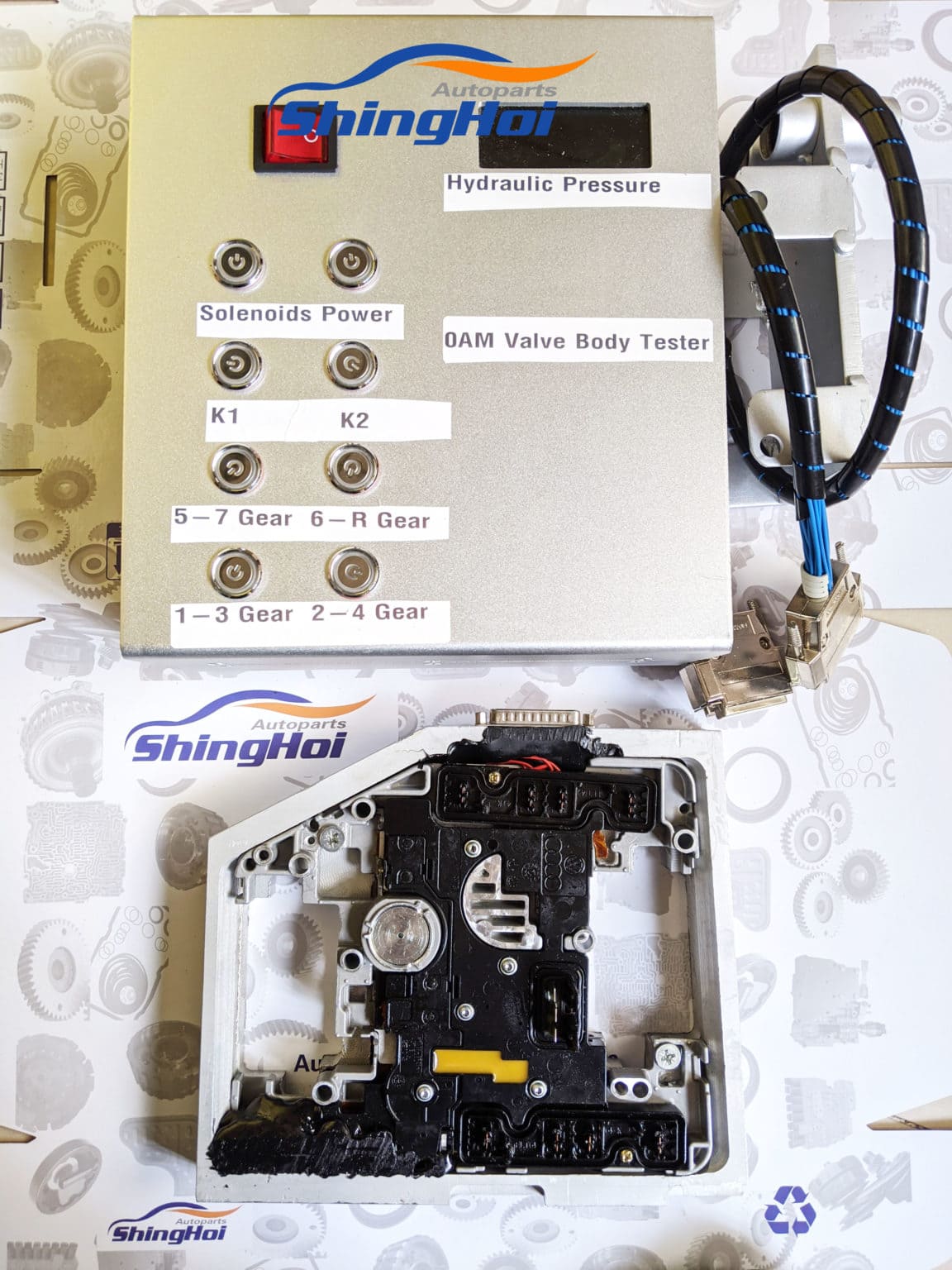 DQ200 0AM 0CW Valve Body Tester Sheng Hai Auto Parts Co., LTD.