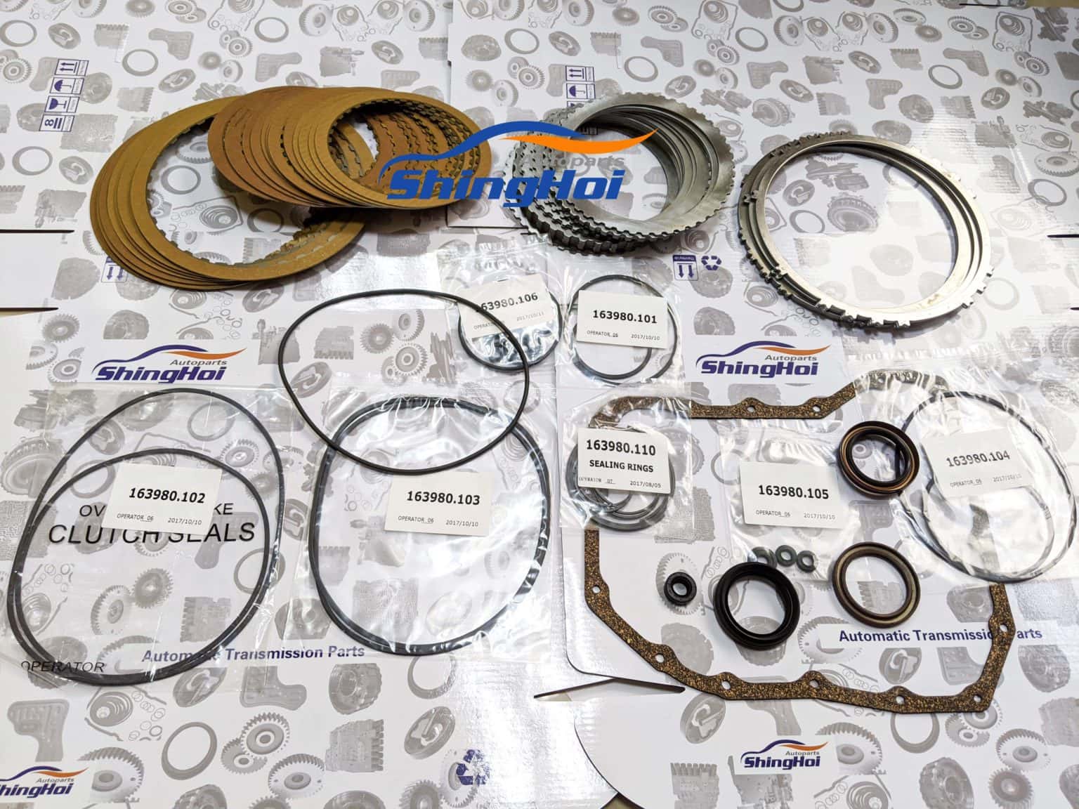 JF613E Transmission Overhaul Gasket Rebuild Kit Sheng Hai Auto Parts