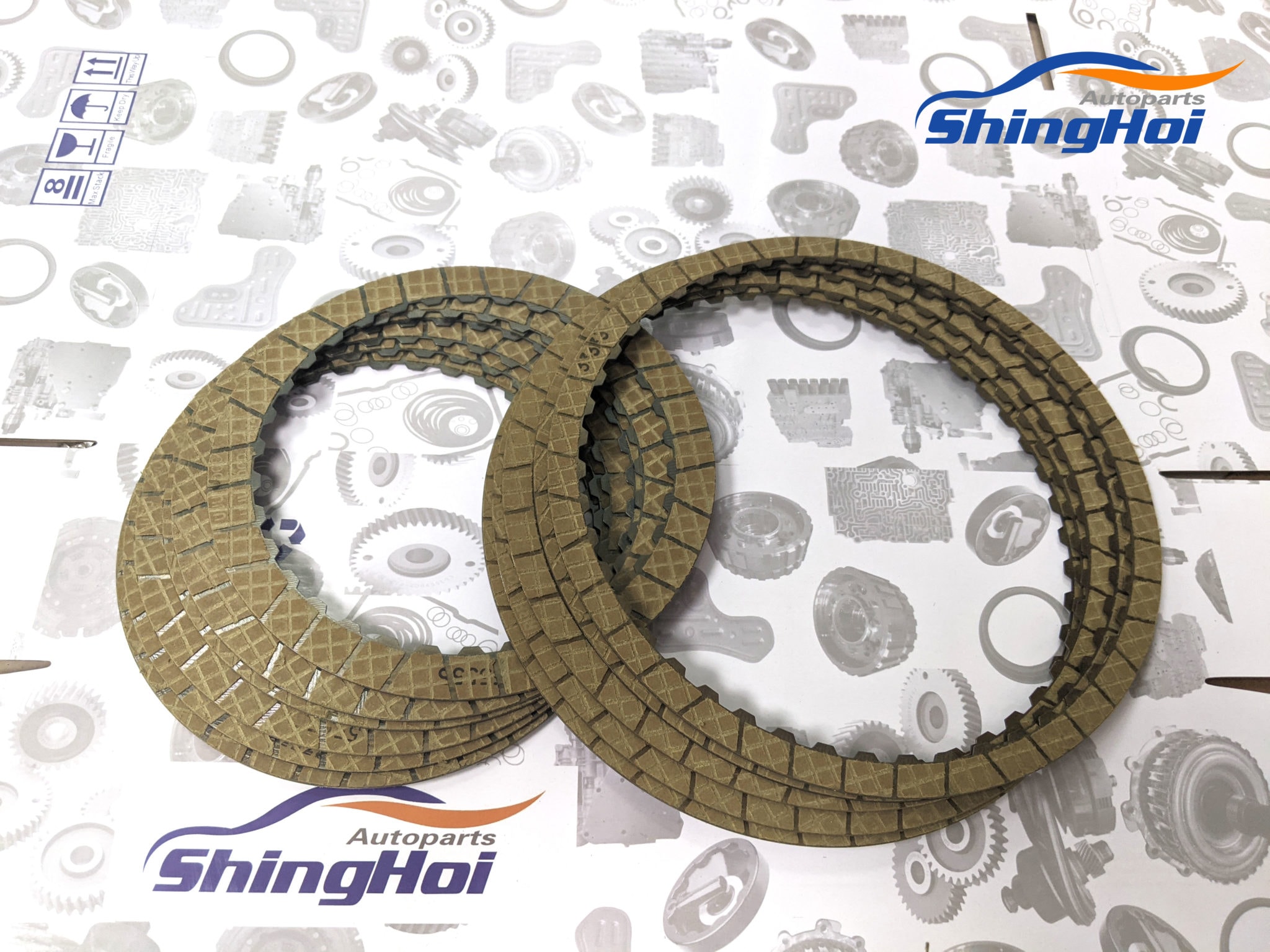 DQ380 DQ381 Transmission Friction & Steel Plates Sheng Hai Auto Parts