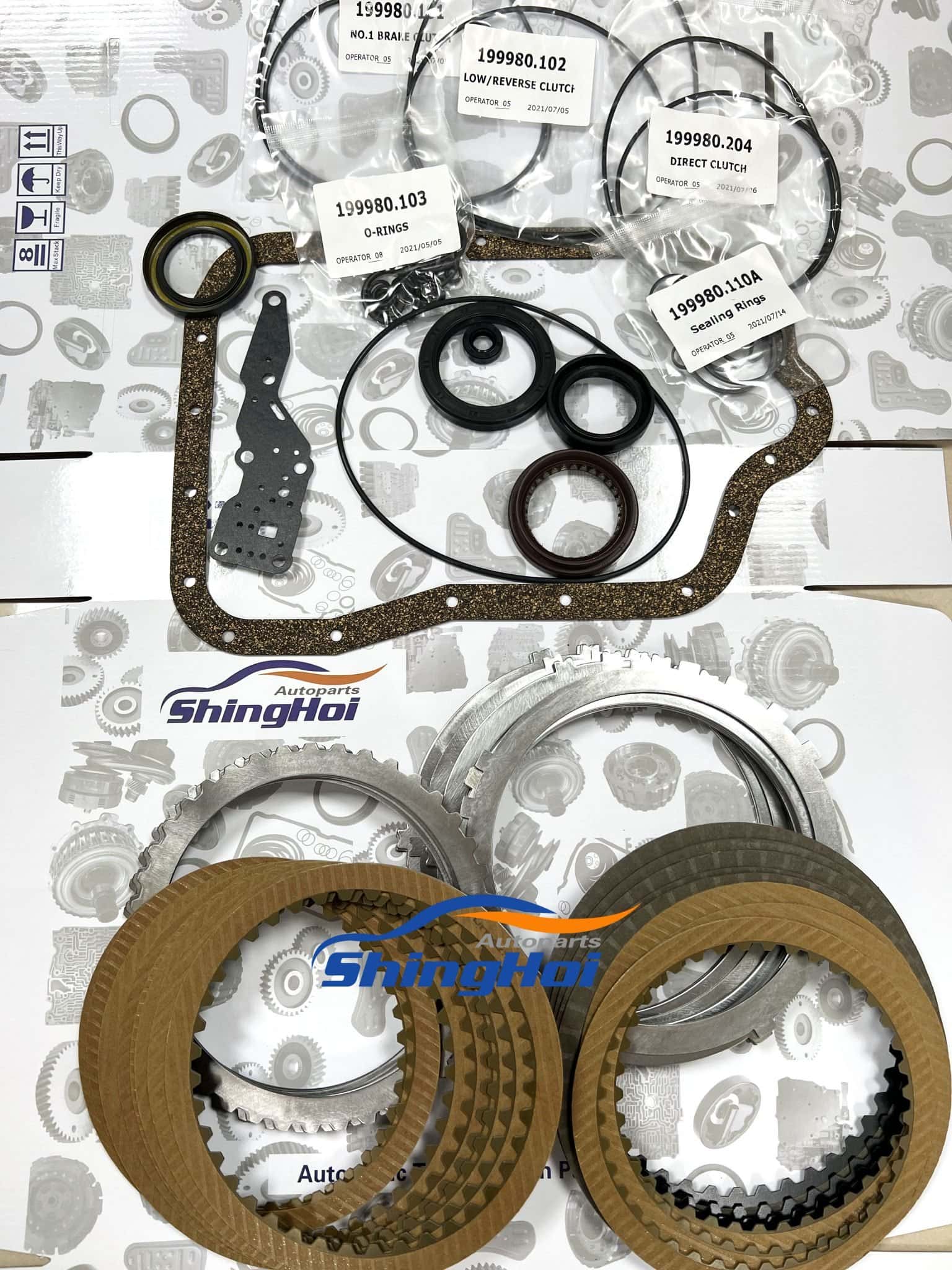 U760E U760F Transmission Master Rebuild Kit Sheng Hai Auto Parts Co