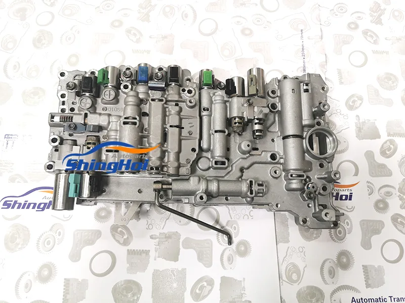 AB60E AB60F Transmission Valve Body W/9 Solenoids Casting# 89010