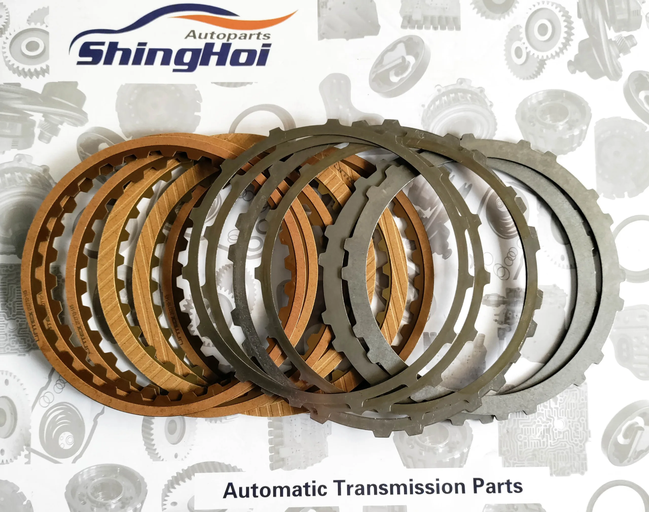 F1C1 Transmission Friction Plates and Steel Plates kit Sheng Hai Auto