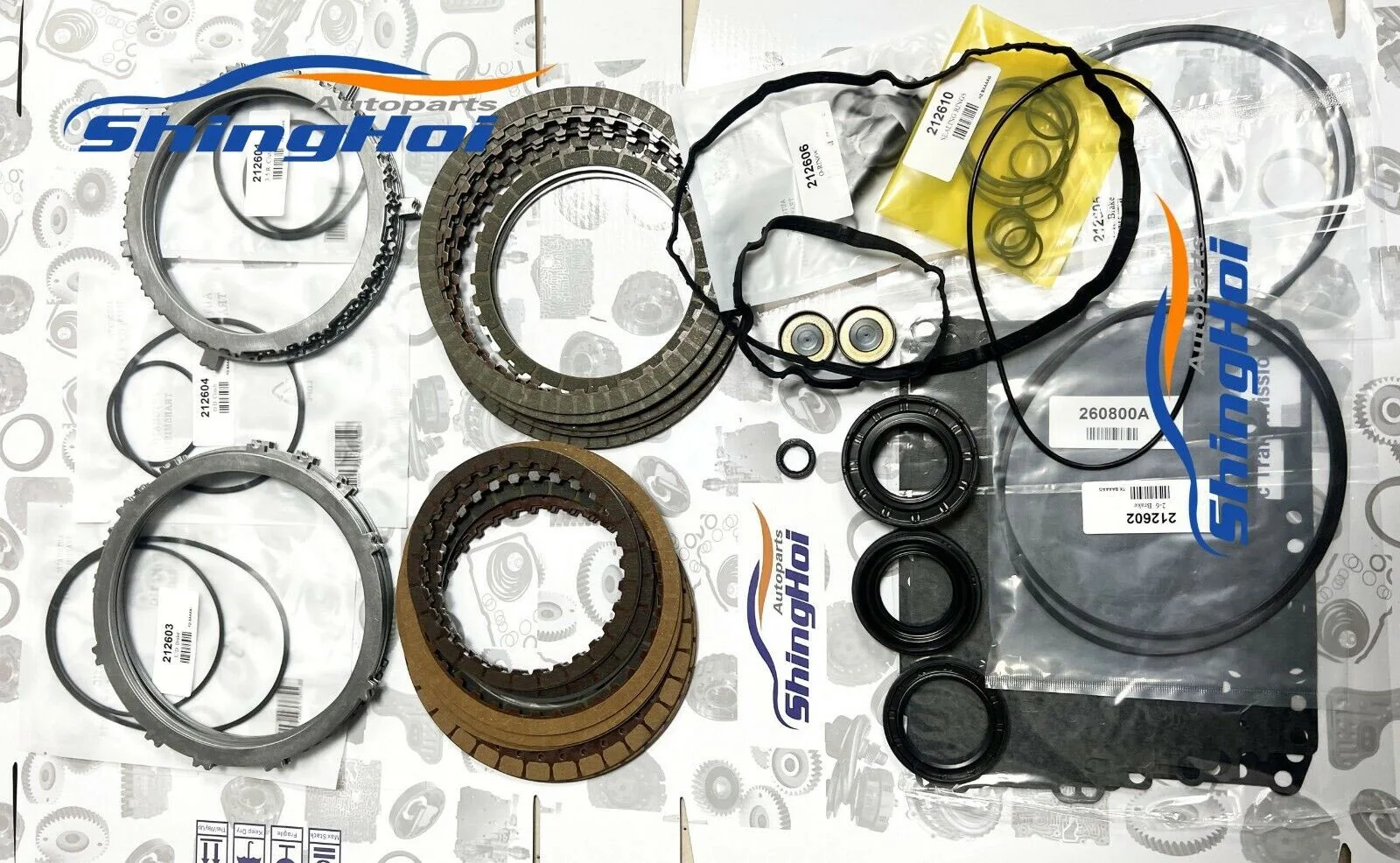 A6MF1 Transmission Master Rebuild Kit Sheng Hai Auto Parts Co., LTD.