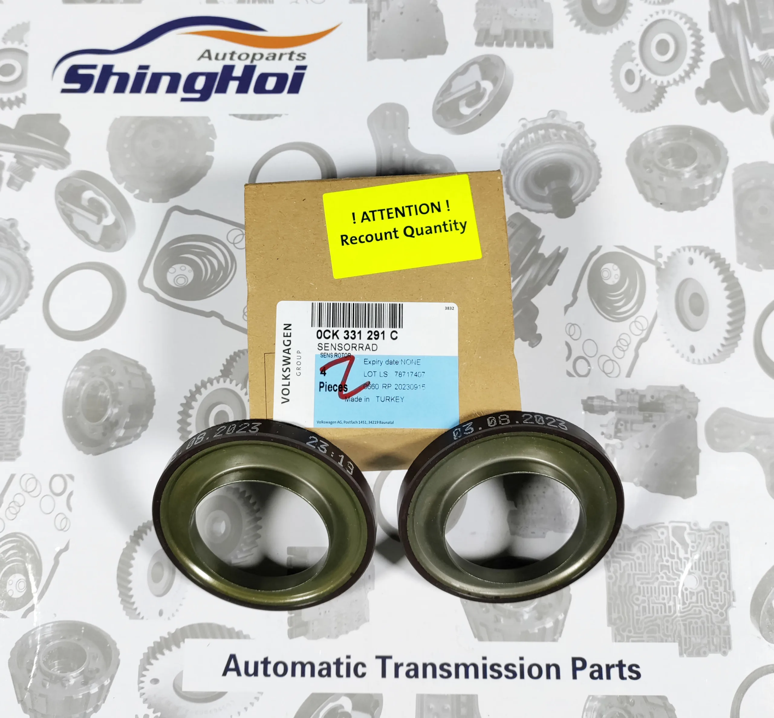 2PCS 0CK DL382 Transmission Sensor Rotor Sheng Hai Auto Parts Co., LTD.