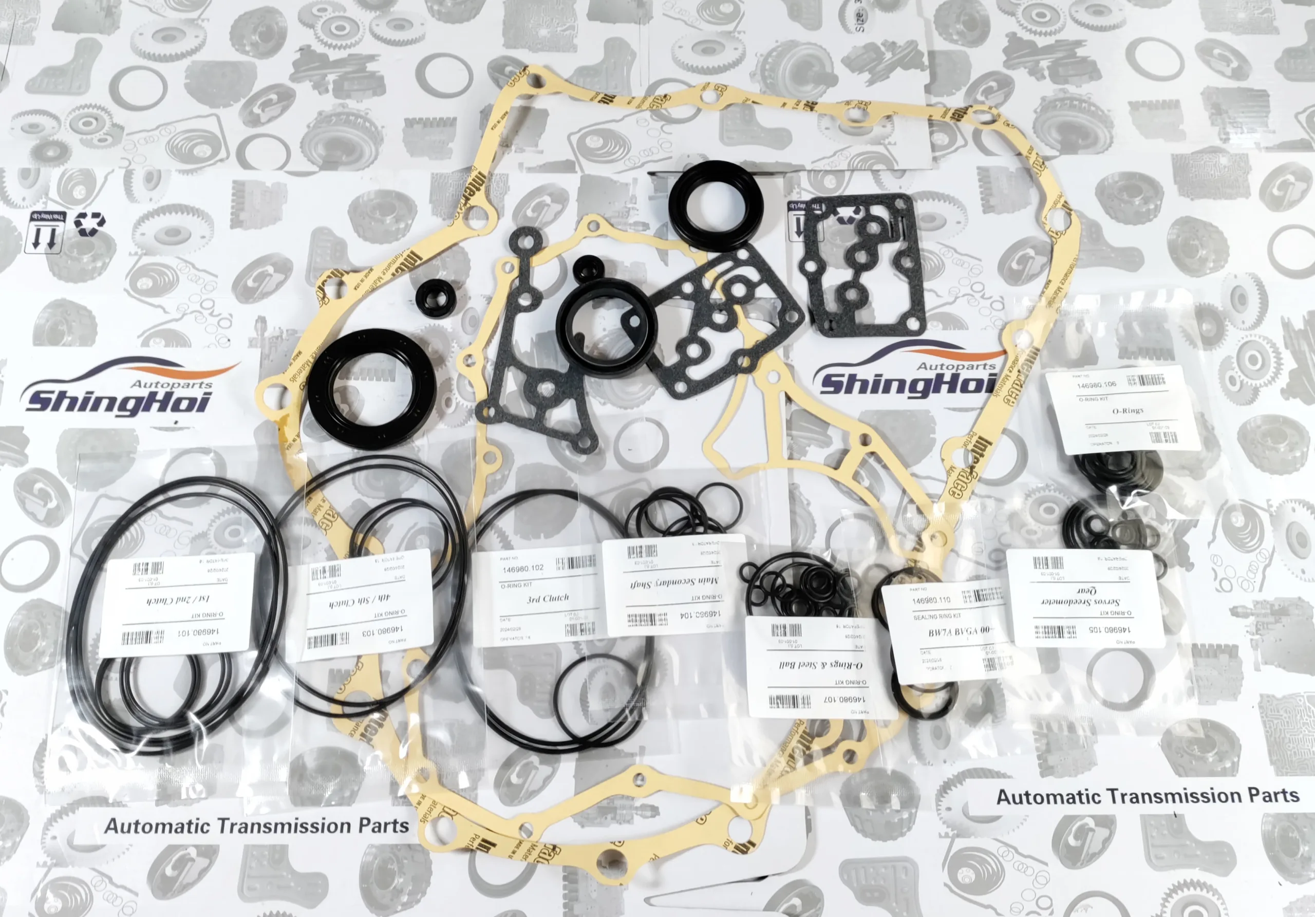 BAYA BYBA CM6 Transmission Overhaul Gasket Kit, image size:2560x1785