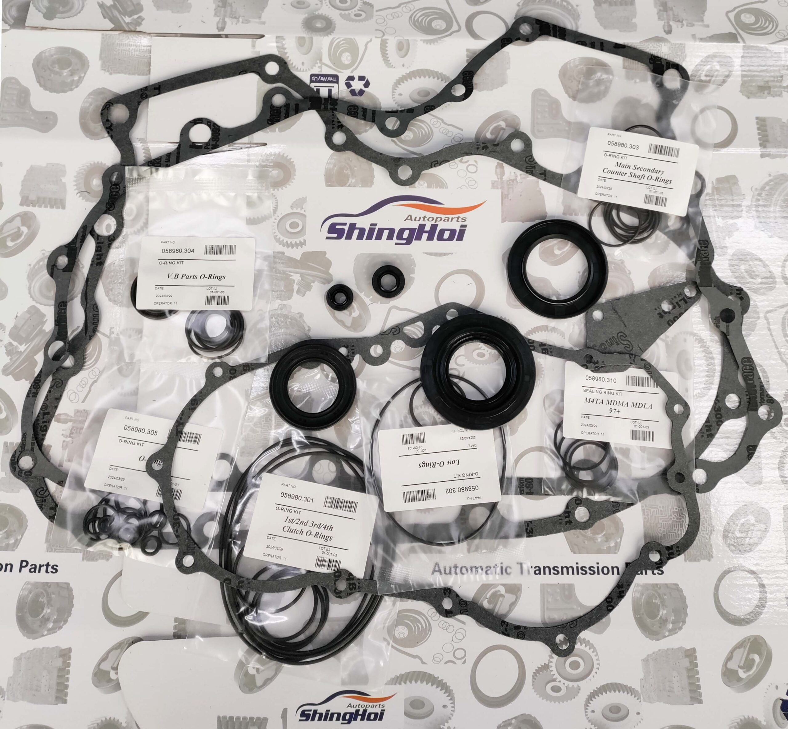 MDMA MDLA M4TA RD1 Transmission Overhaul Gasket Kit - Sheng