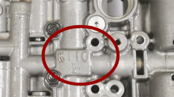 トヨタ RAV110 アルファード用 K4 CVT トランスミッション バルブ